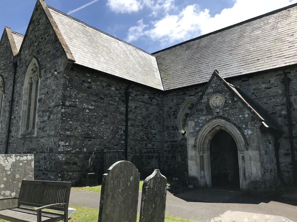 Stones of St Mary's Church, Newport