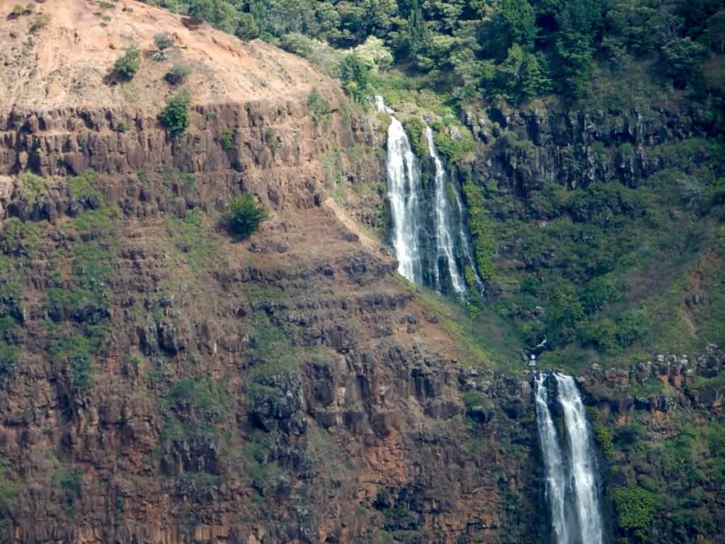 Falls at Waimea Canyon, Kauai