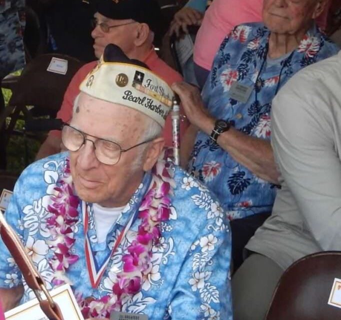 World War II Veterans at Pearl Harbor, 75th Anniversary